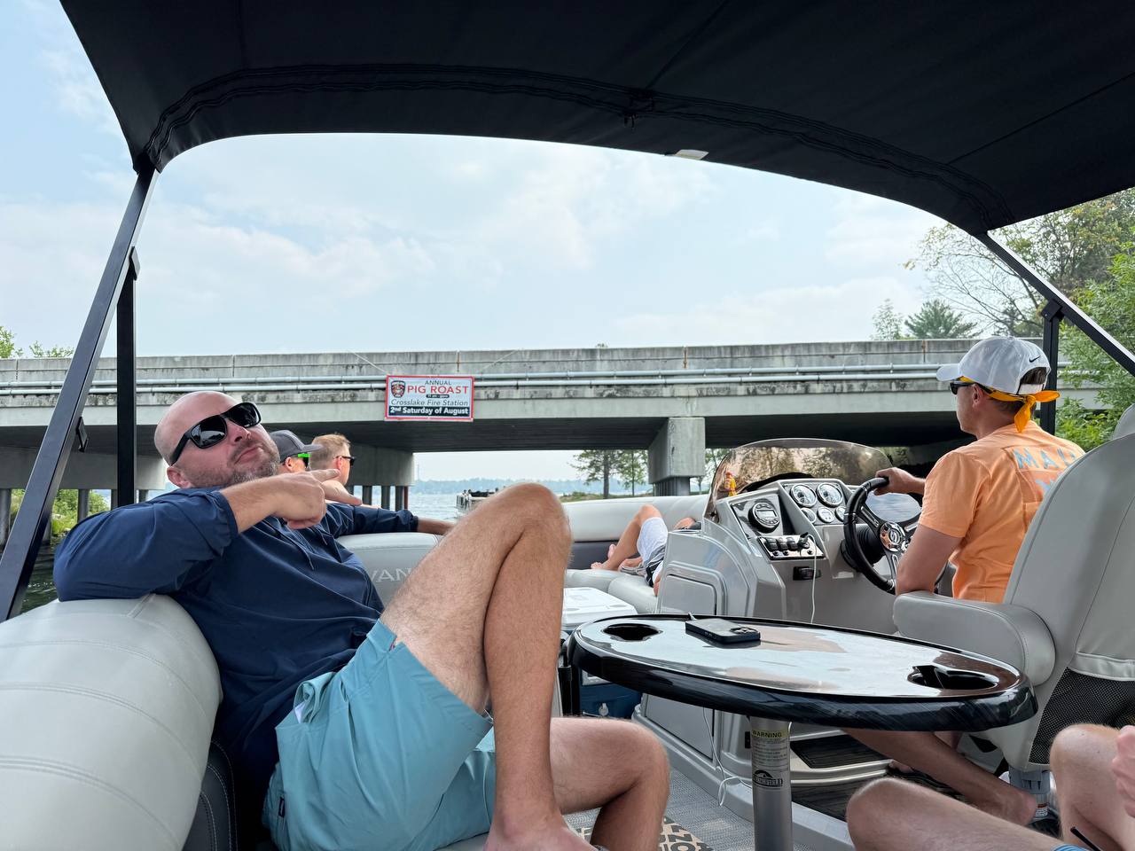 Under the bridge